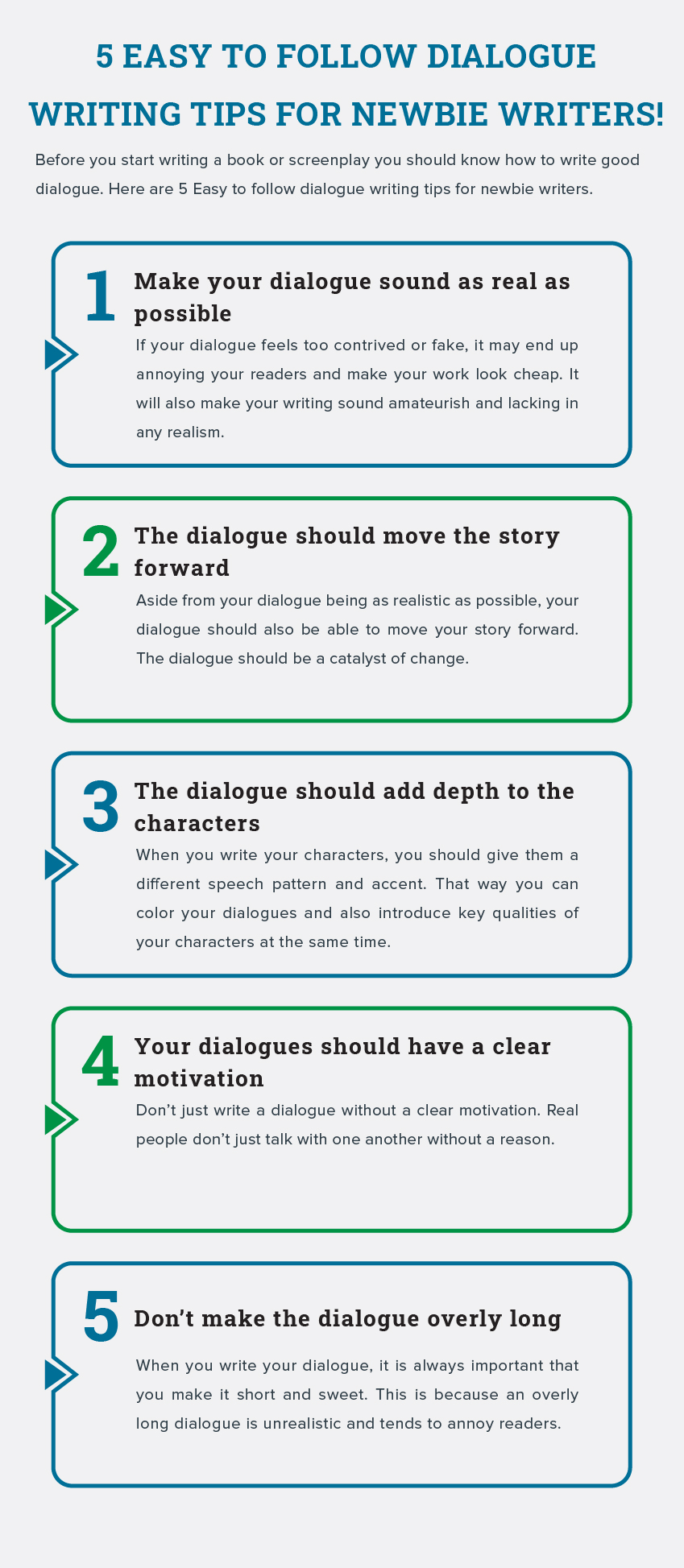 dialogue writing tips