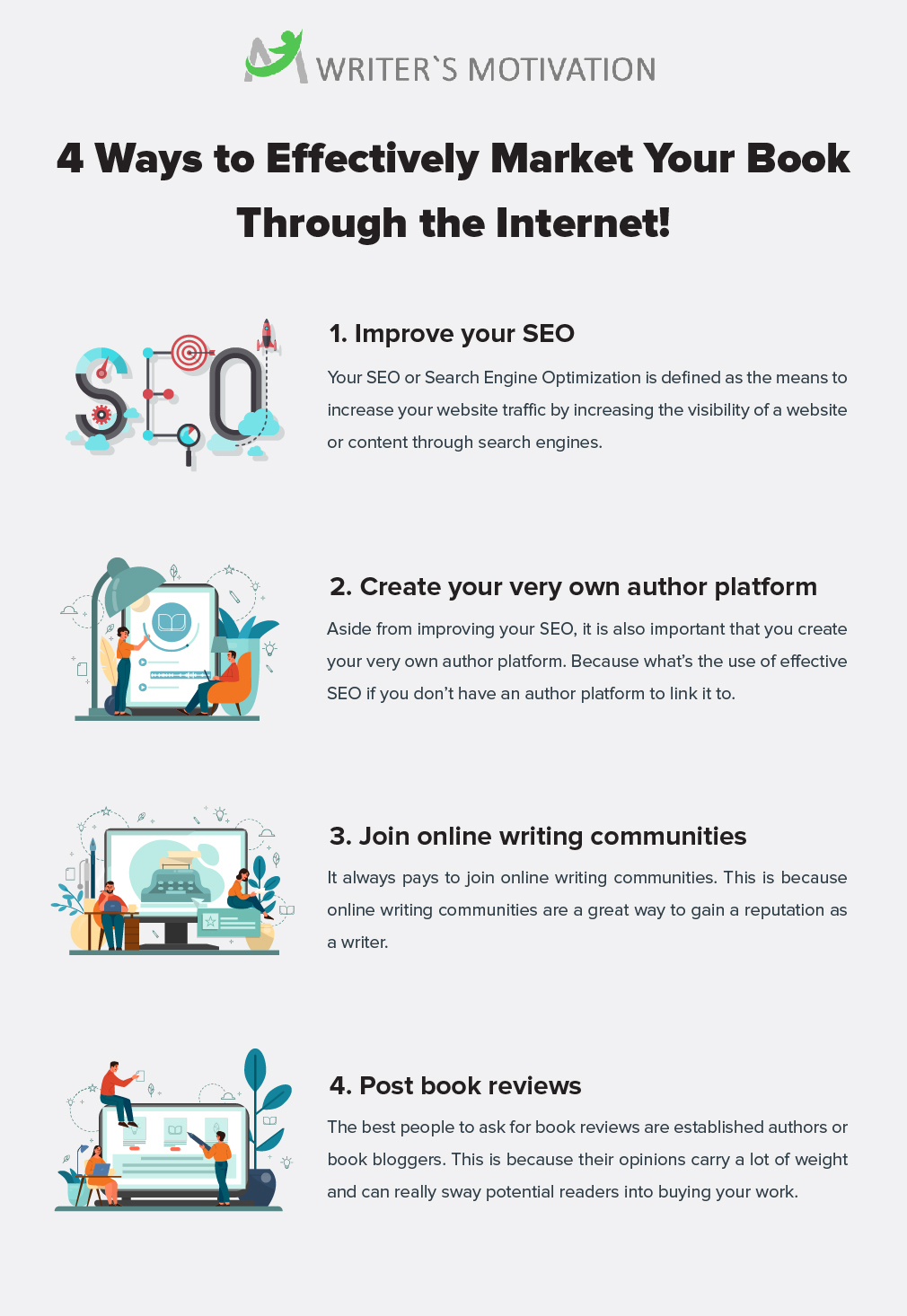 market your book through the internet