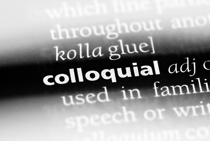 what is colloquialism